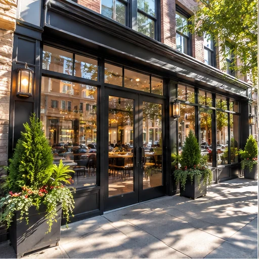 Illustrative storefront photo concept